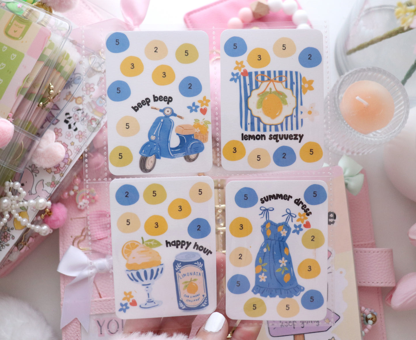 DIGITAL DOWNLOAD- TINY TUCKS A5 ADD ON- ITALIAN SUMMER