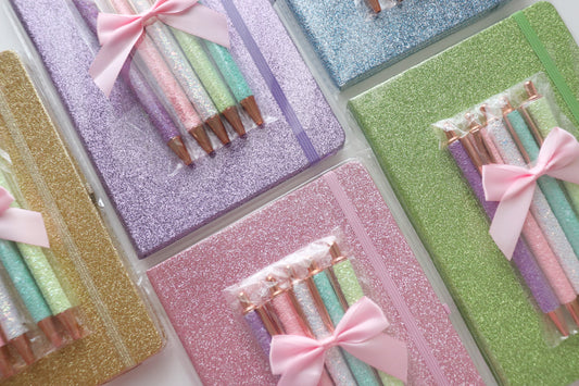 GLITTER NOTEBOOK