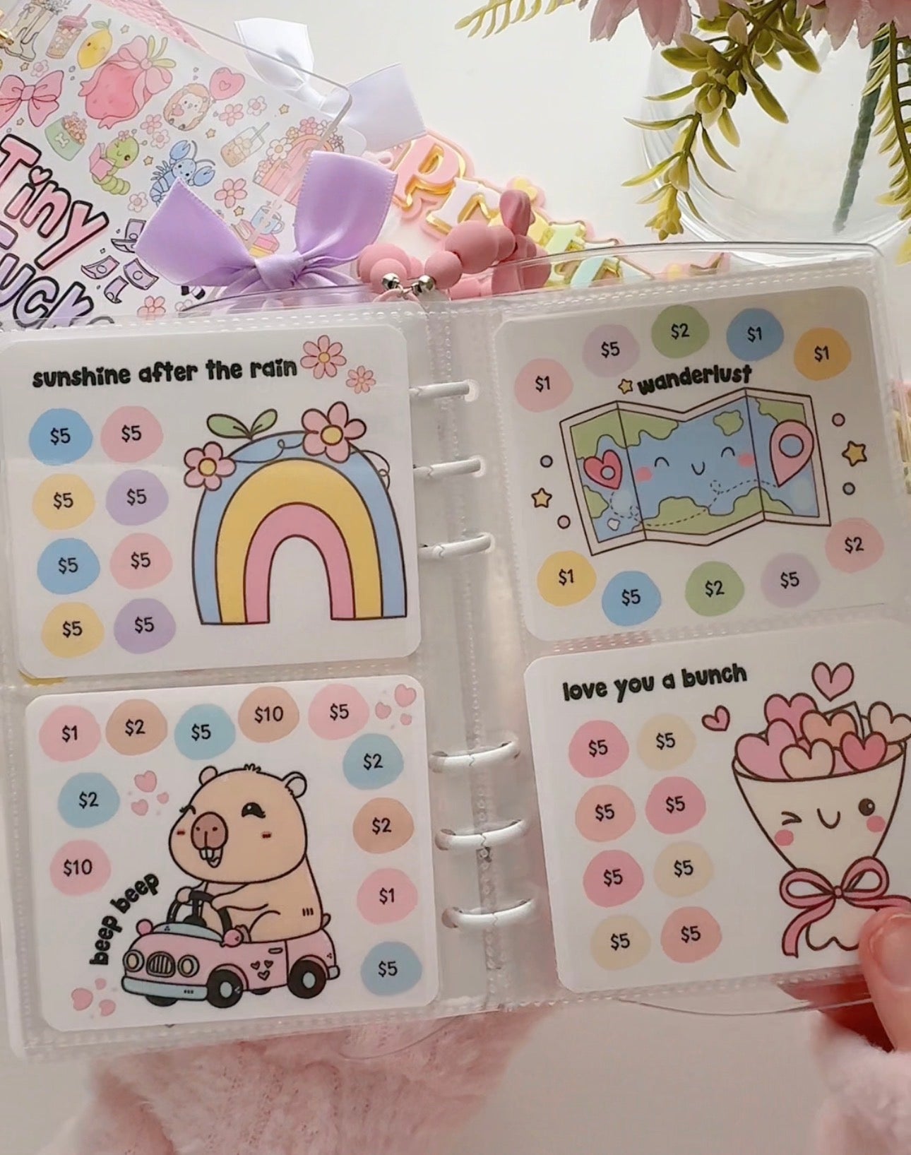 TINY TUCKS! A6 SAVINGS CHALLENGE