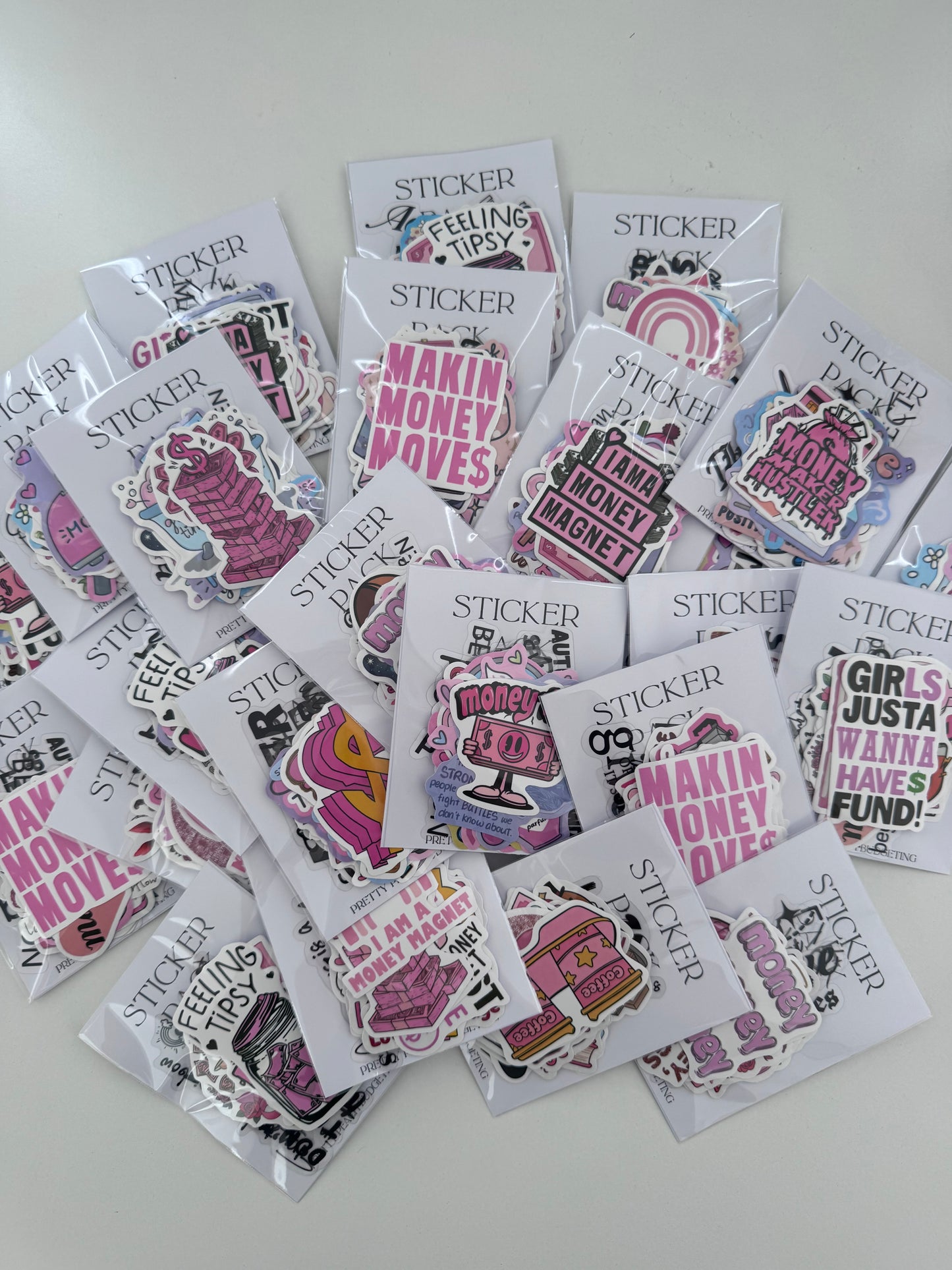 STICKER PACK ASSORTED