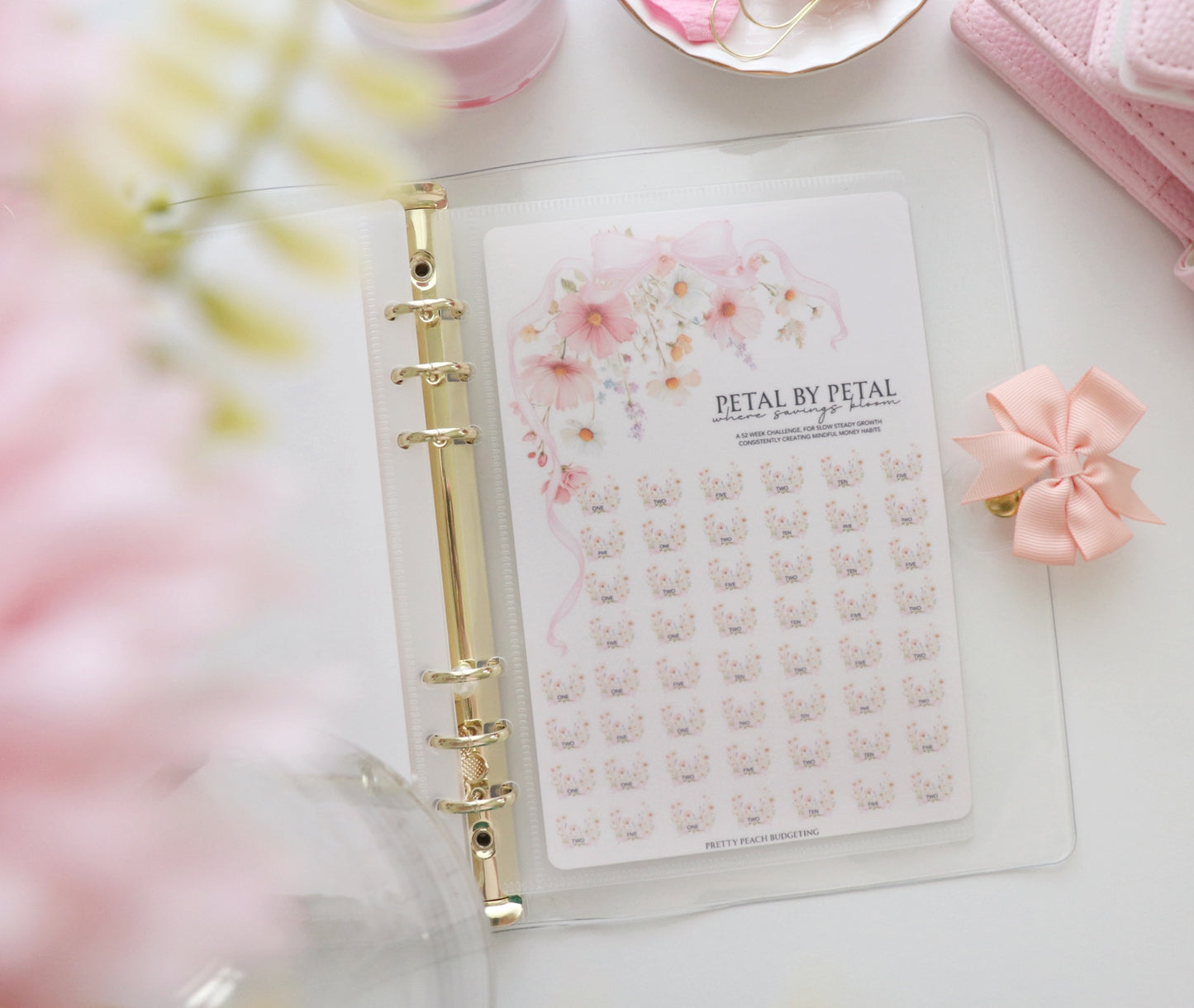 PETALS & PAYDAYS - A5 CHALLENGE