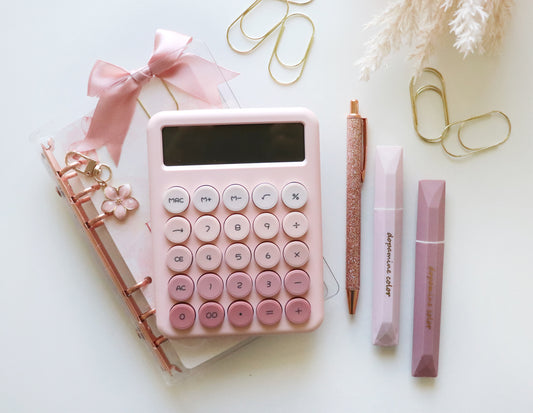 CALCULATOR PINK & PURPLE