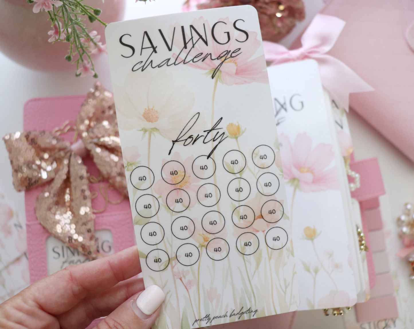 PERFECTLY PINK SAVE $2026 SAVINGS CHALLENGE