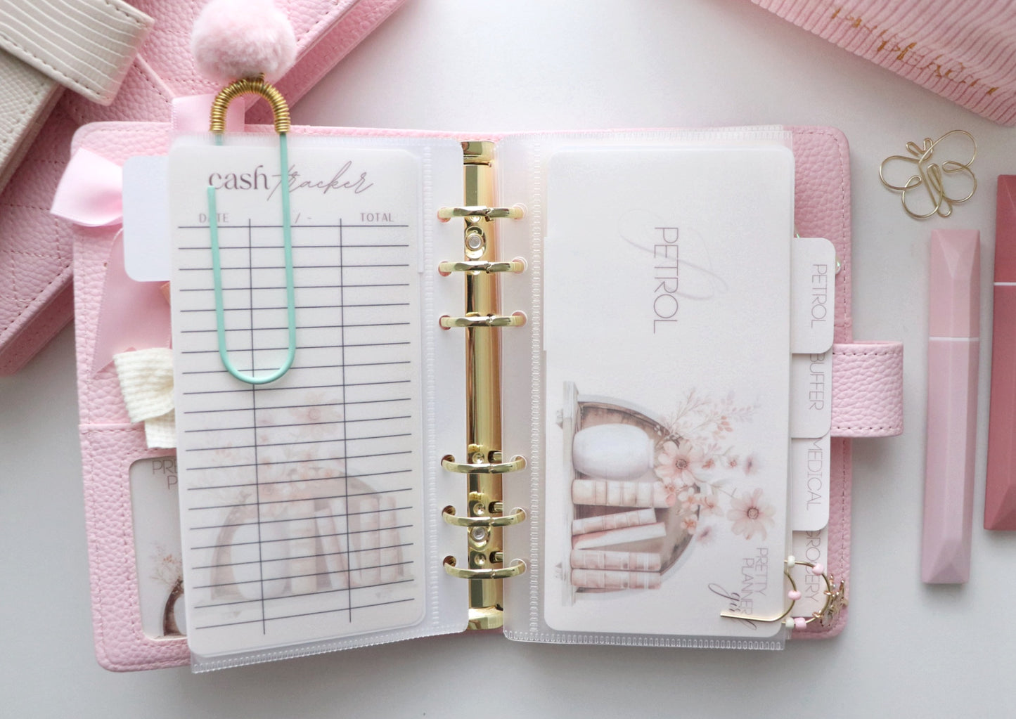 COMPLETE BINDER SETUP - PRETTY PLANNER GIRL