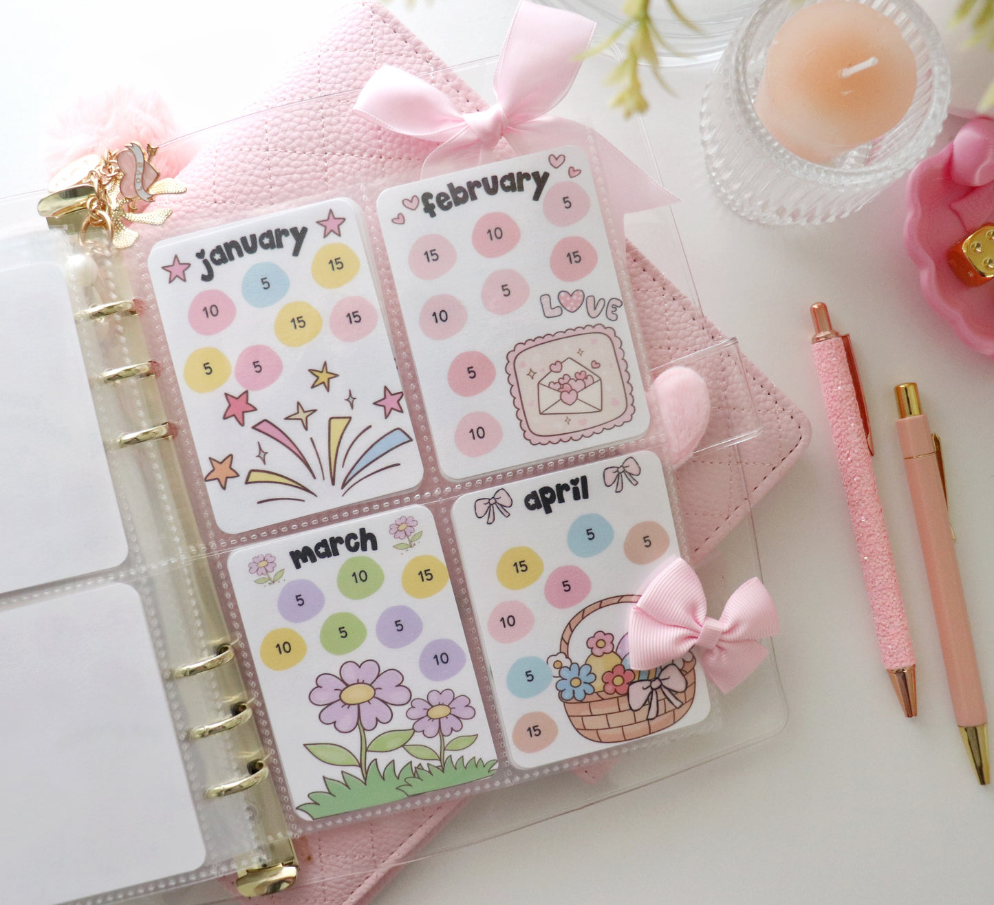 DIGITAL DOWNLOAD- TINY TUCKS A5 ADD ON- MONTHS