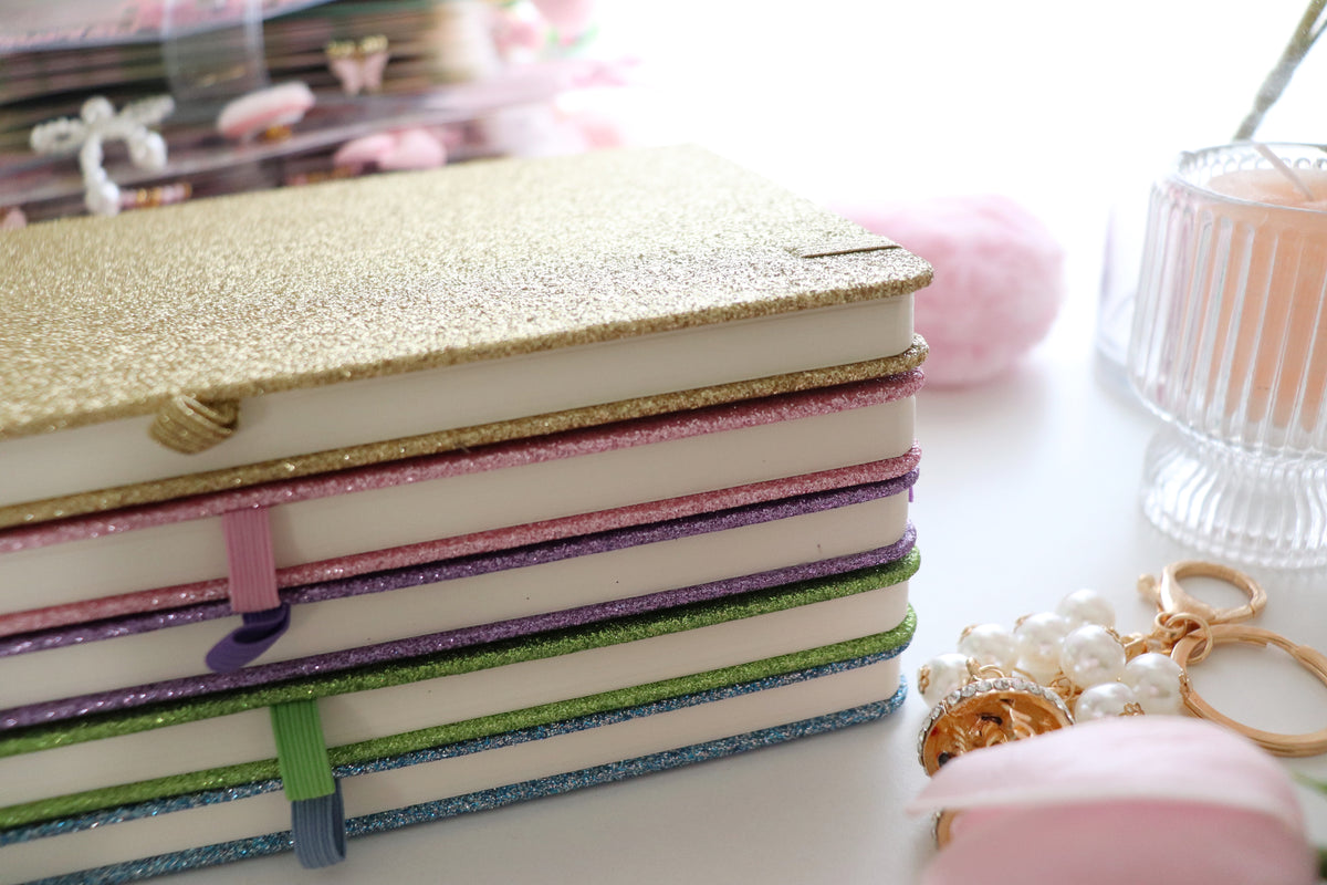 GLITTER NOTEBOOK