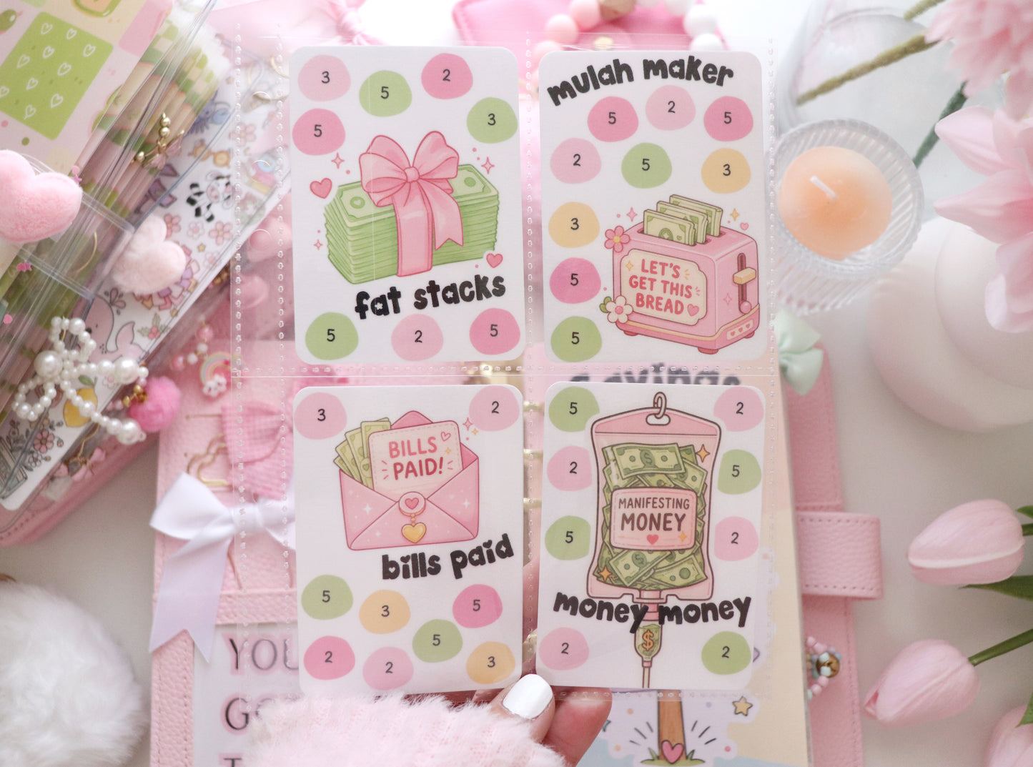 DIGITAL DOWNLOAD- TINY TUCKS A5 ADD ON- BUDGET BADDIE