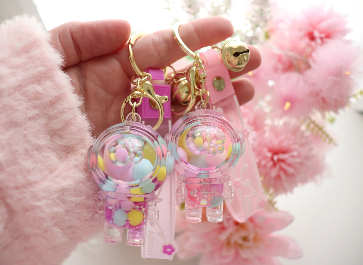 BINDER KEYCHAIN - ASTRONAUT