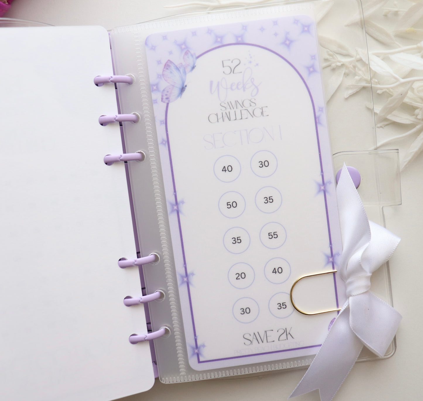 52 WEEKS CHALLENGE PURPLE