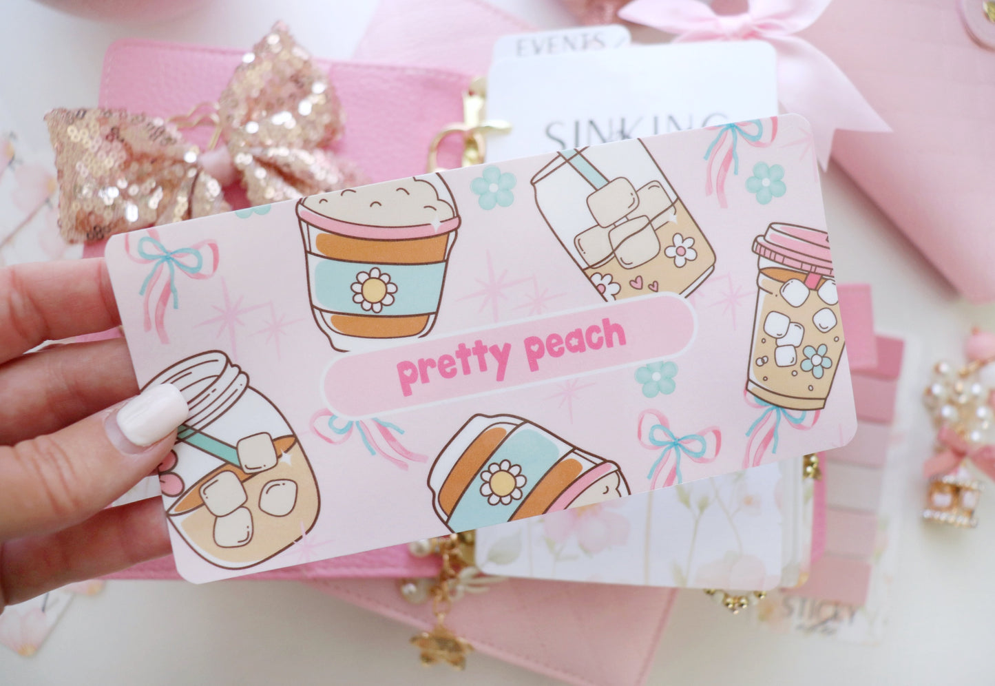 CASH ENVELOPES - NEW DESIGNS - CUSTOM SET x6  (INSERT & ENVELOPES)