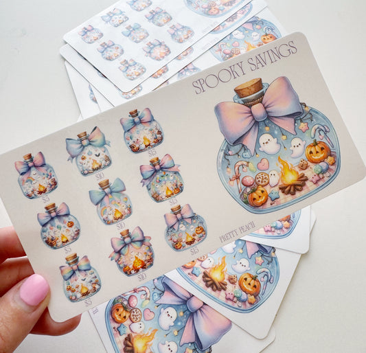 SPOOKY SAVINGS TRACKER