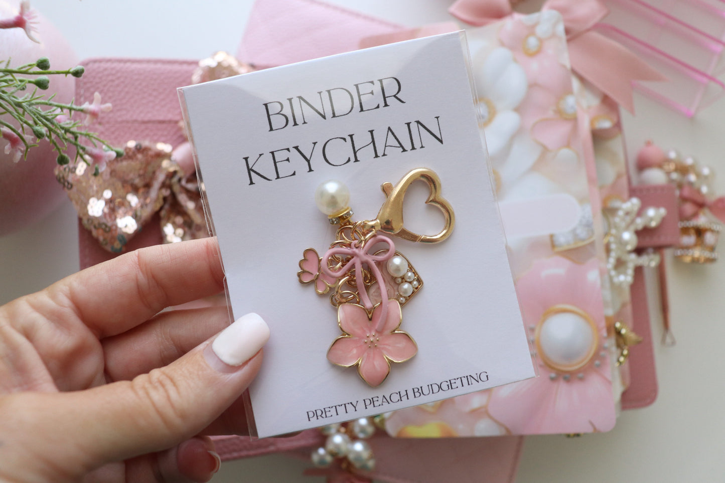 BINDER KEYCHAIN HEART MIX
