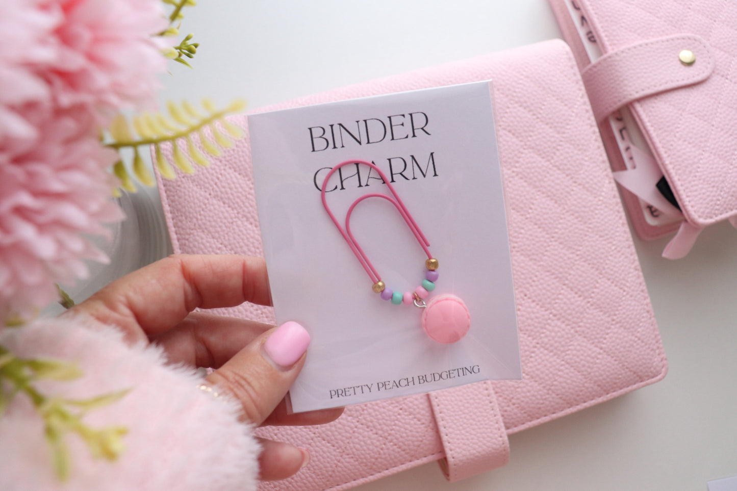 PAPERCLIP CHARM - MACARONS