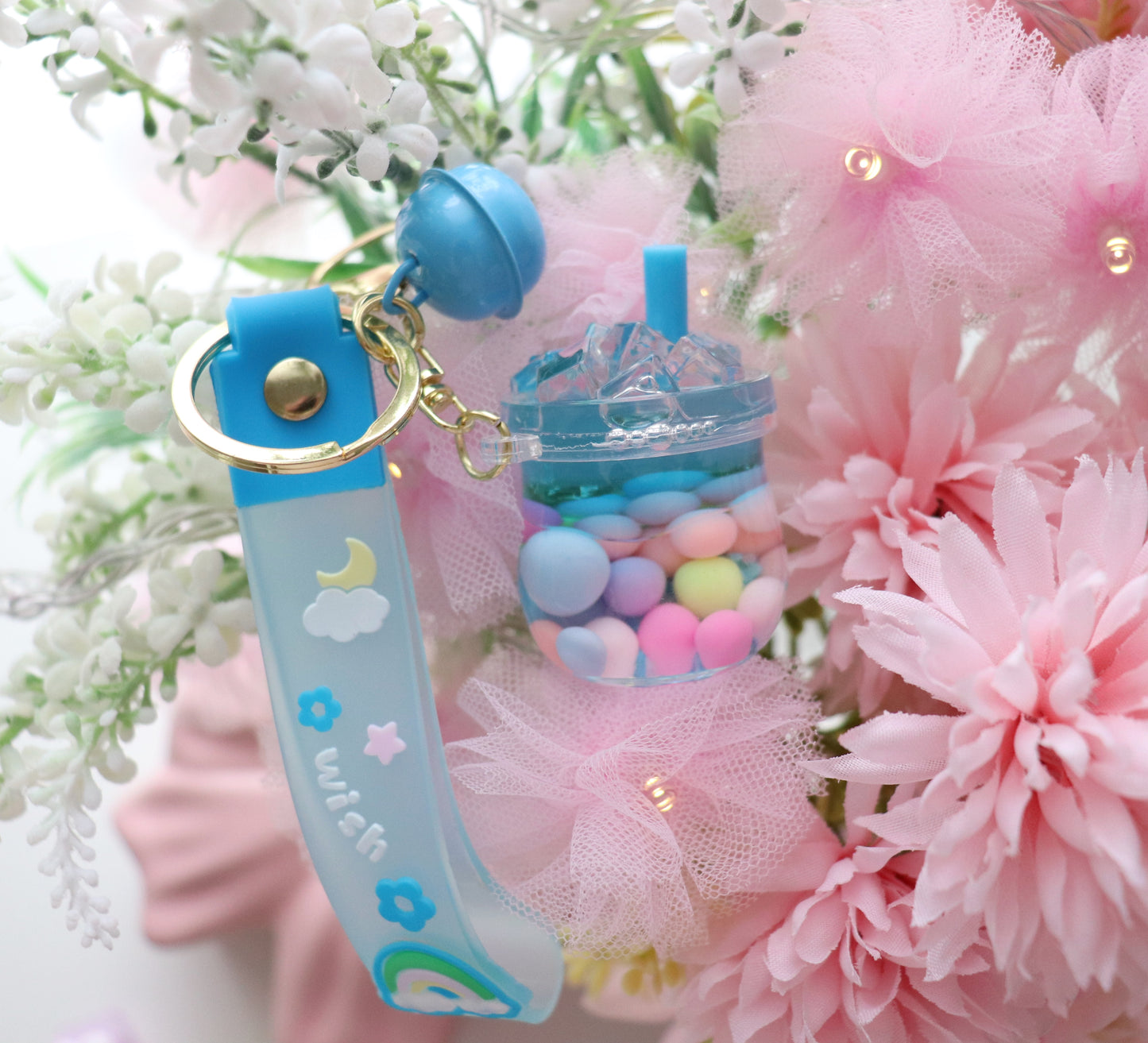 BINDER KEYCHAIN - BOBA KEYCHAIN