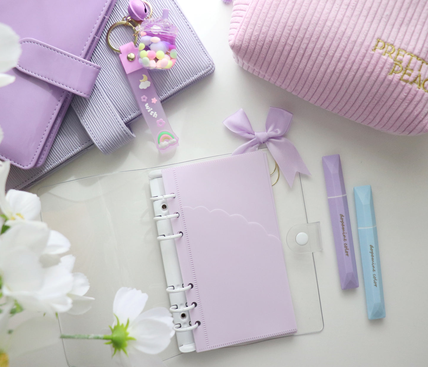 CASH ENVELOPES PURPLE SCALLOPED POCKET (6 PACK)