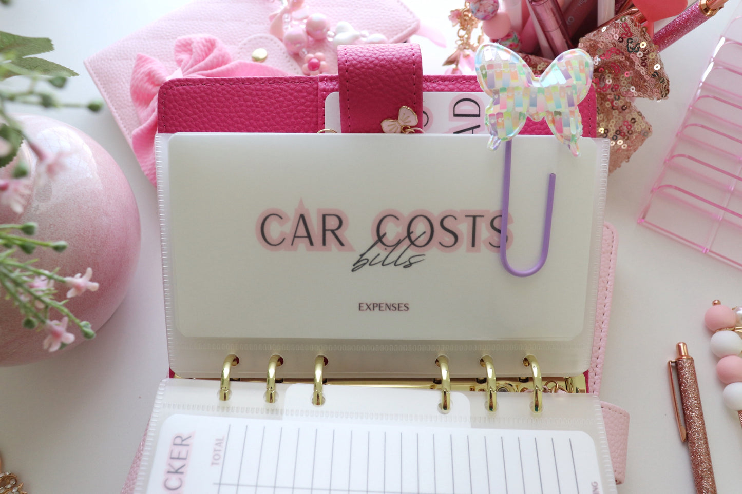 BINDER PAPERCLIP - PASTELS SEQUIN