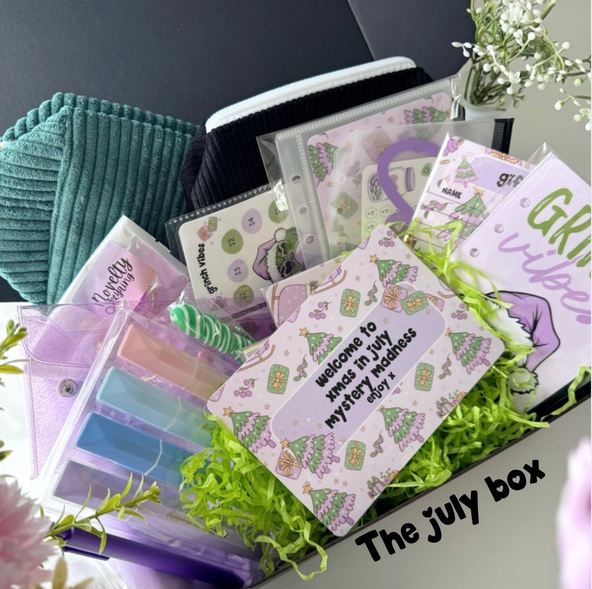 AUGUST MYSTERY MADNESS BOX