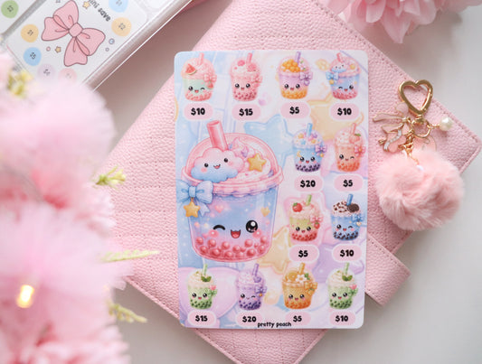 BOBA SAVINGS TRACKER
