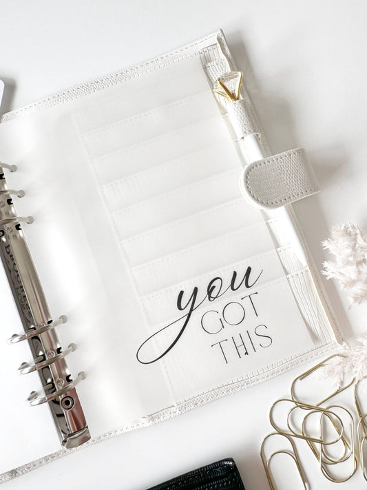"YOU ARE" VELLUM DASHBOARD COLLECTION SET A6 & A5