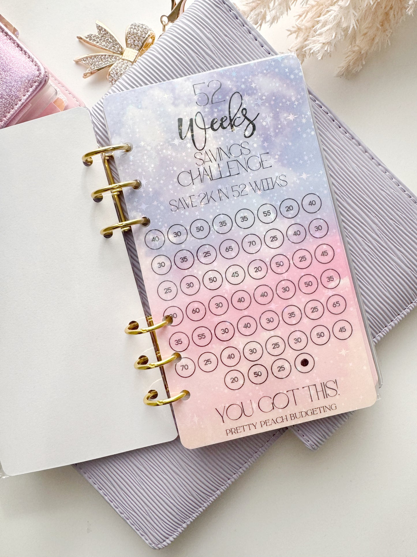 52 WEEKS PASTEL SAVINGS CHALLENGE