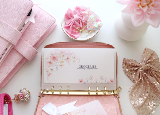 DASHBOARD & 6 CUSTOM ENVELOPES - PETALS & PAYDAYS