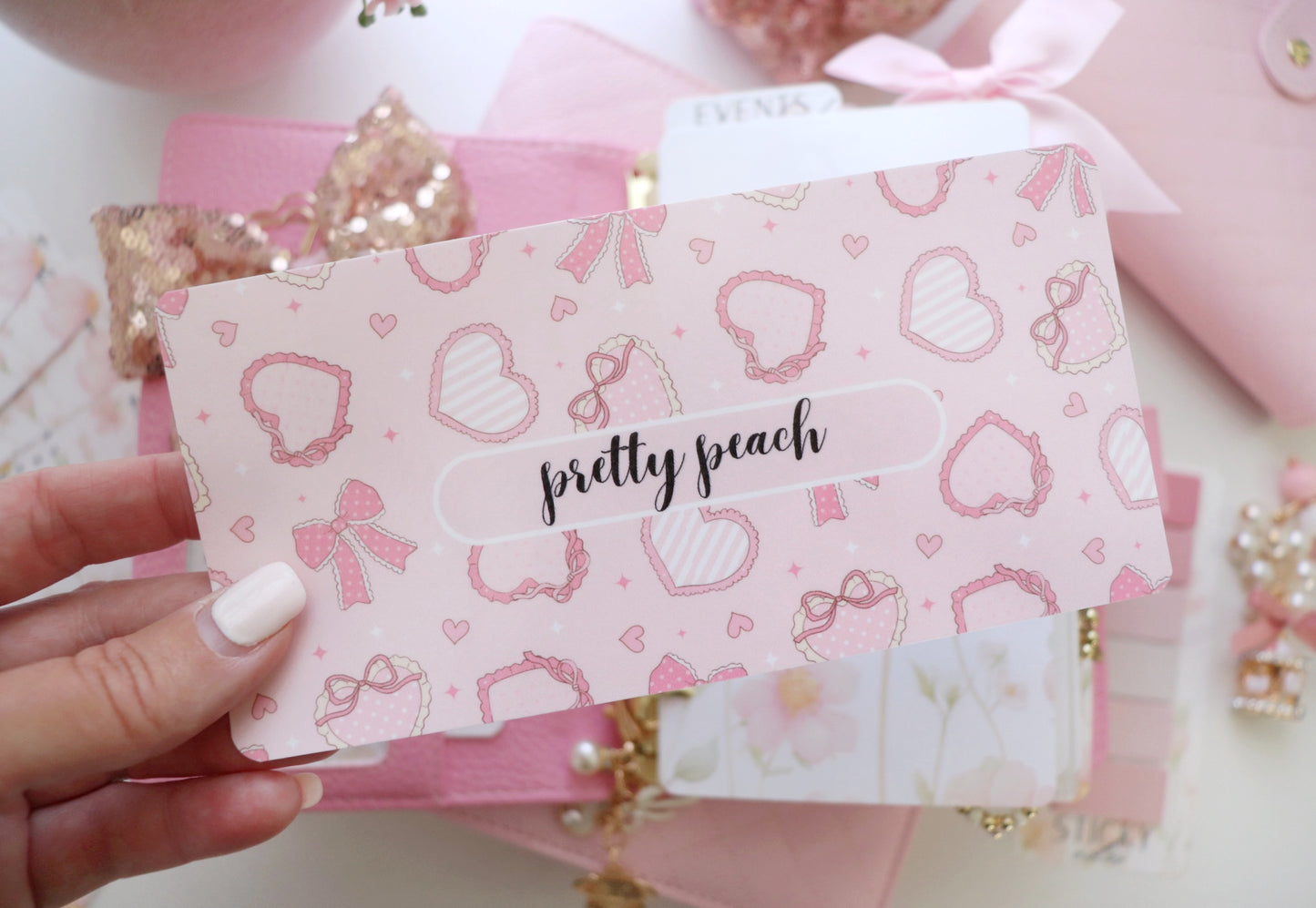 CASH ENVELOPES - NEW DESIGNS - CUSTOM SET x6  (INSERT & ENVELOPES)