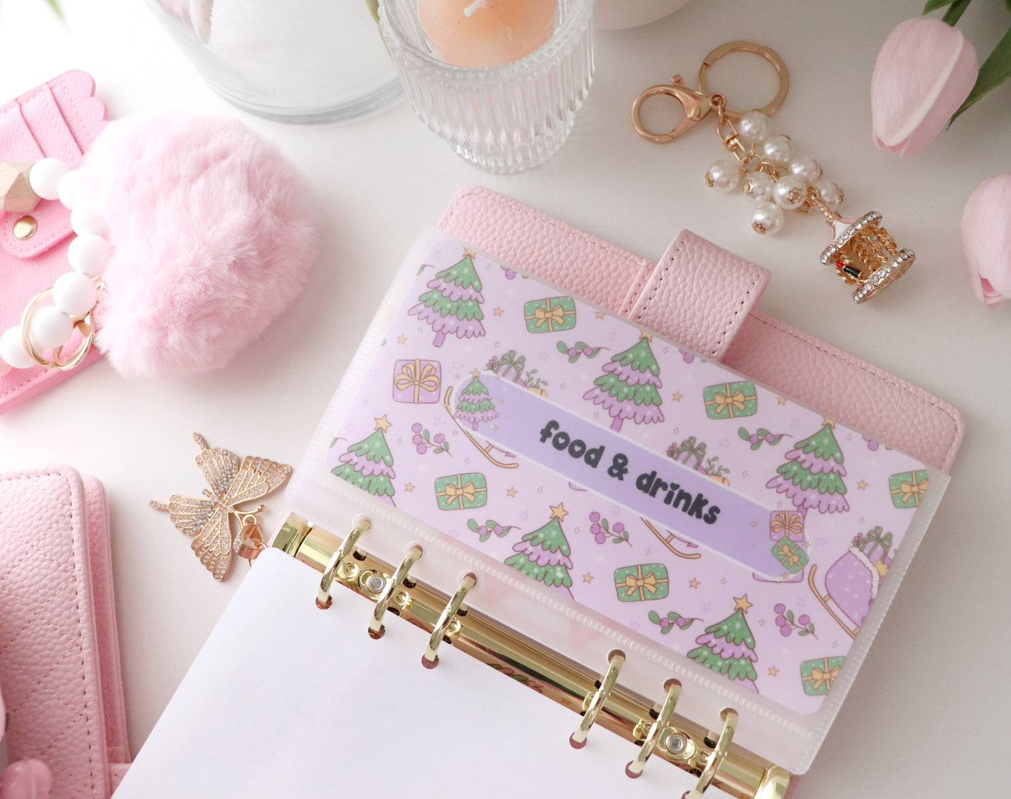 DASHBOARD & 6 CUSTOM ENVELOPES - XMAS IN JULY THEME
