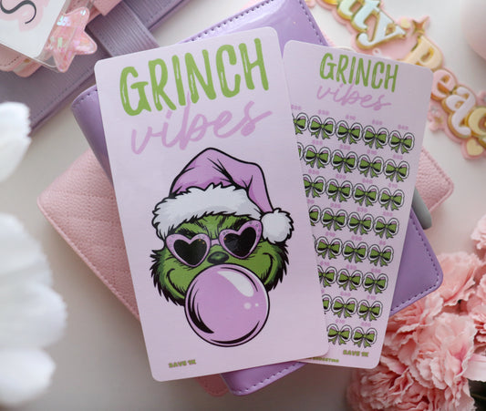GRINCH VIBES XMAS DASHBOARD AND TRACKER