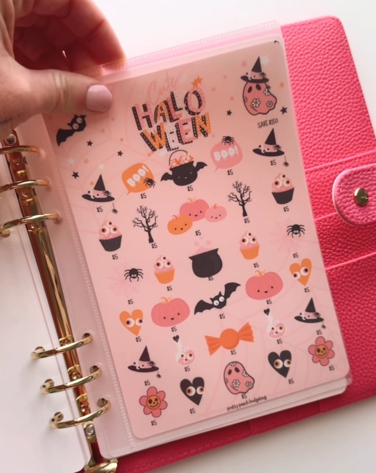 CUTE HALLOWEEN SAVINGS TRACKER ONLY