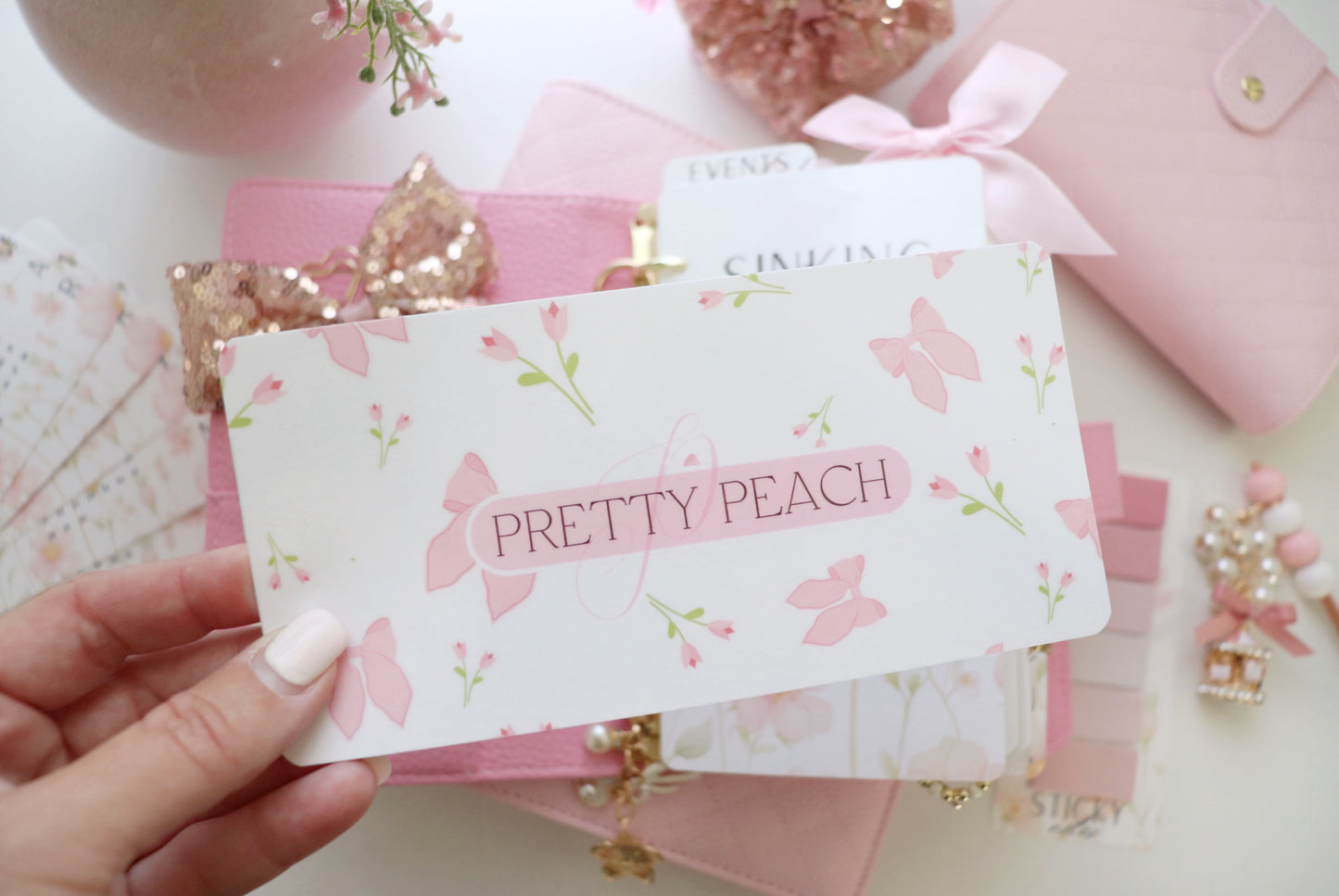 CASH ENVELOPES - NEW DESIGNS - CUSTOM SET x6  (INSERT & ENVELOPES)