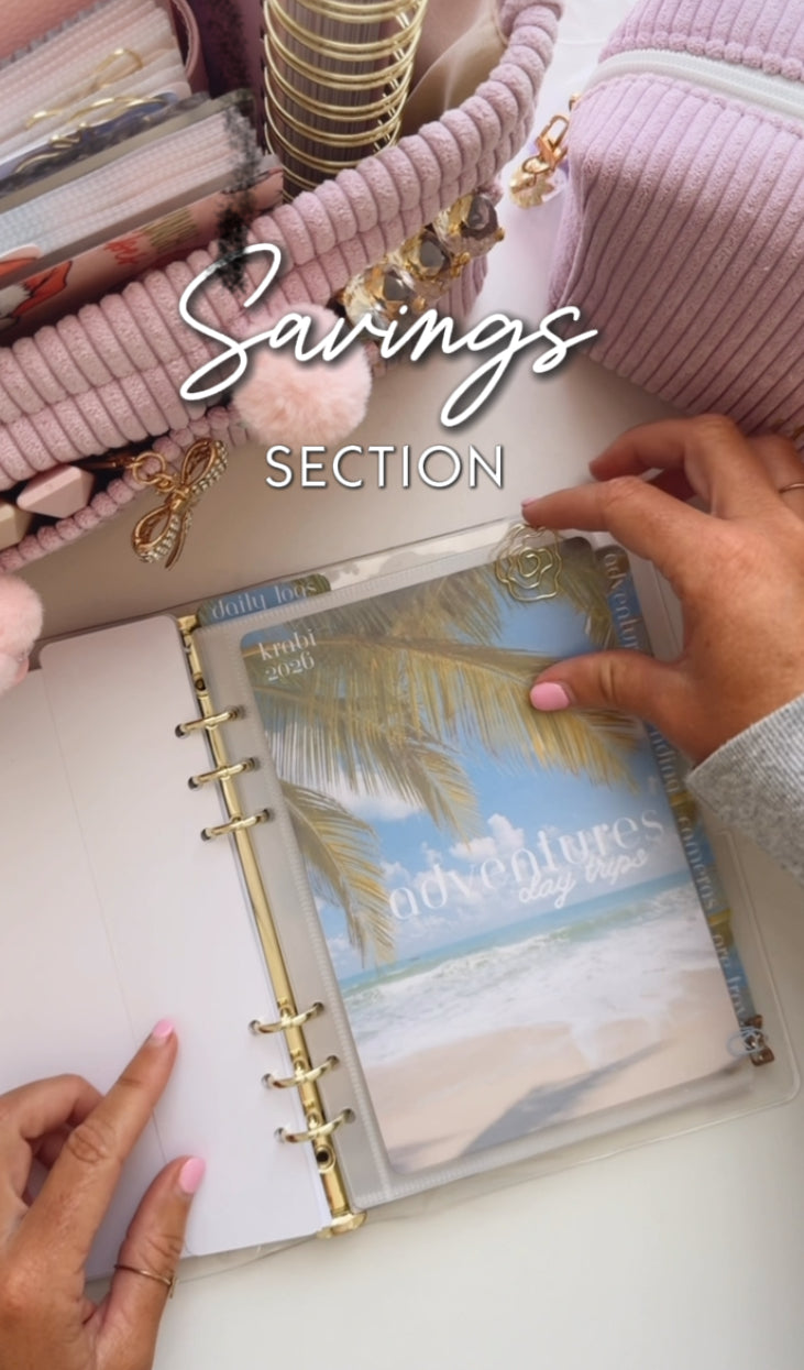 TRAVEL PLANNER A5 PACKAGE