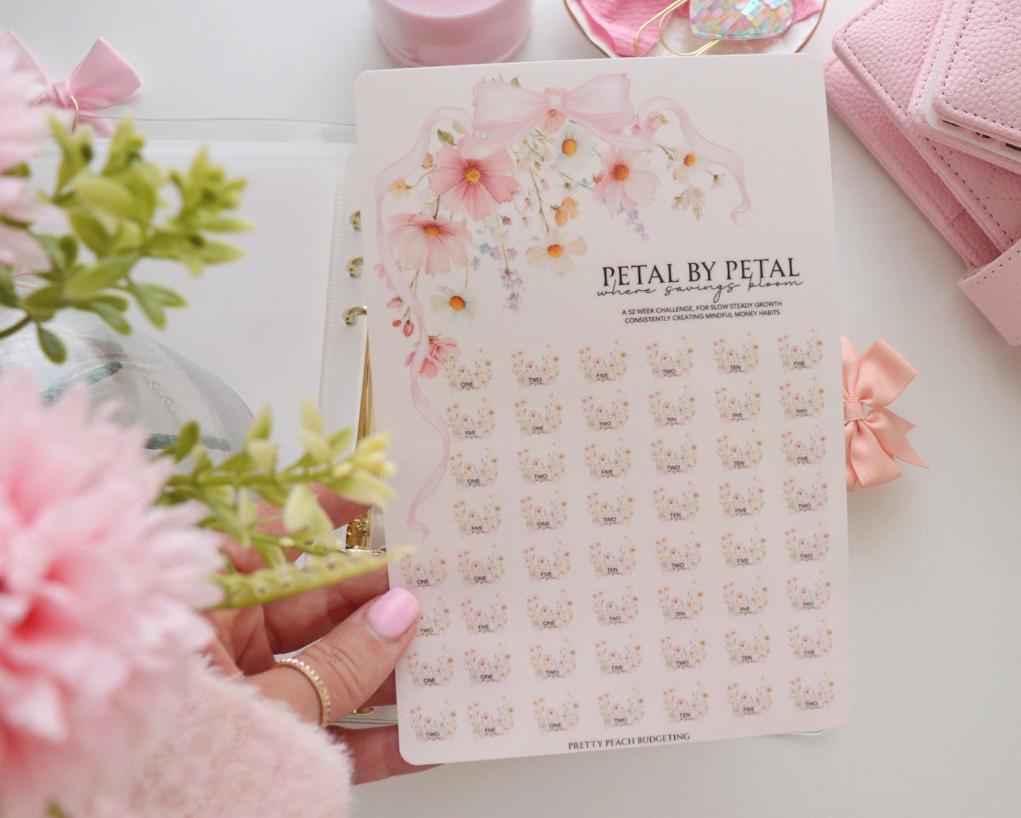 PETALS & PAYDAYS - A5 CHALLENGE