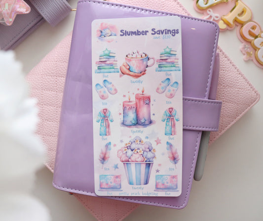 SLUMBER SAVINGS TRACKER
