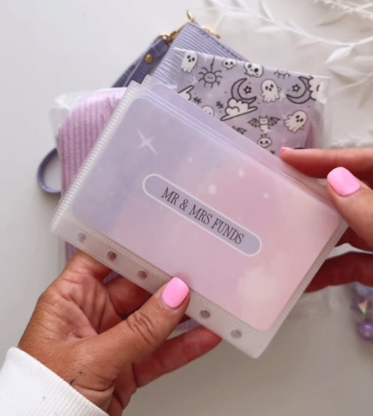 DASHBOARD & 6 A7 CUSTOM ENVELOPES STARRY PURPLE