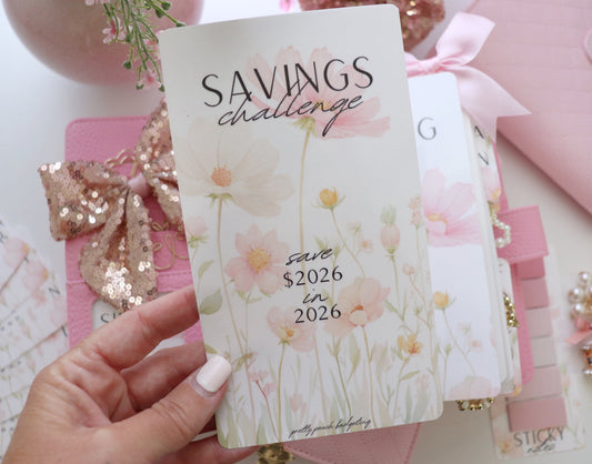 PERFECTLY PINK SAVE $2026 SAVINGS CHALLENGE