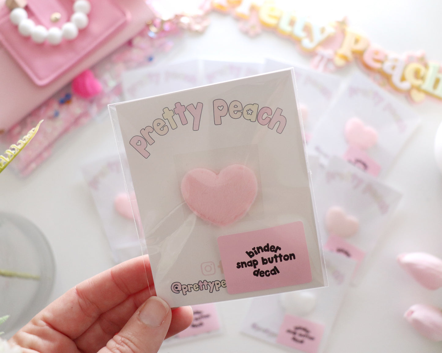 BINDER SNAP BUTTON DECAL