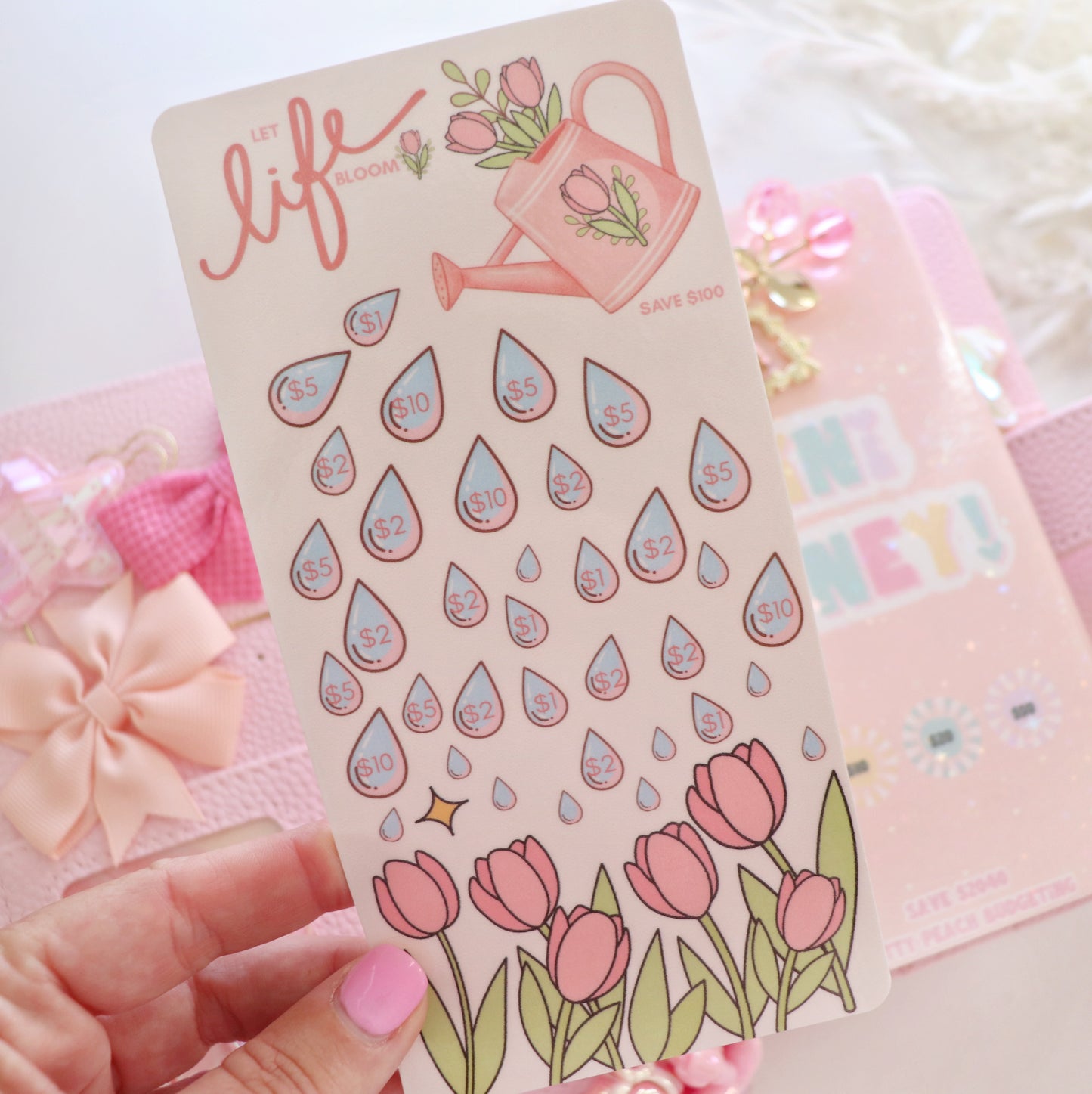 LET LIFE BLOOM SAVINGS TRACKER