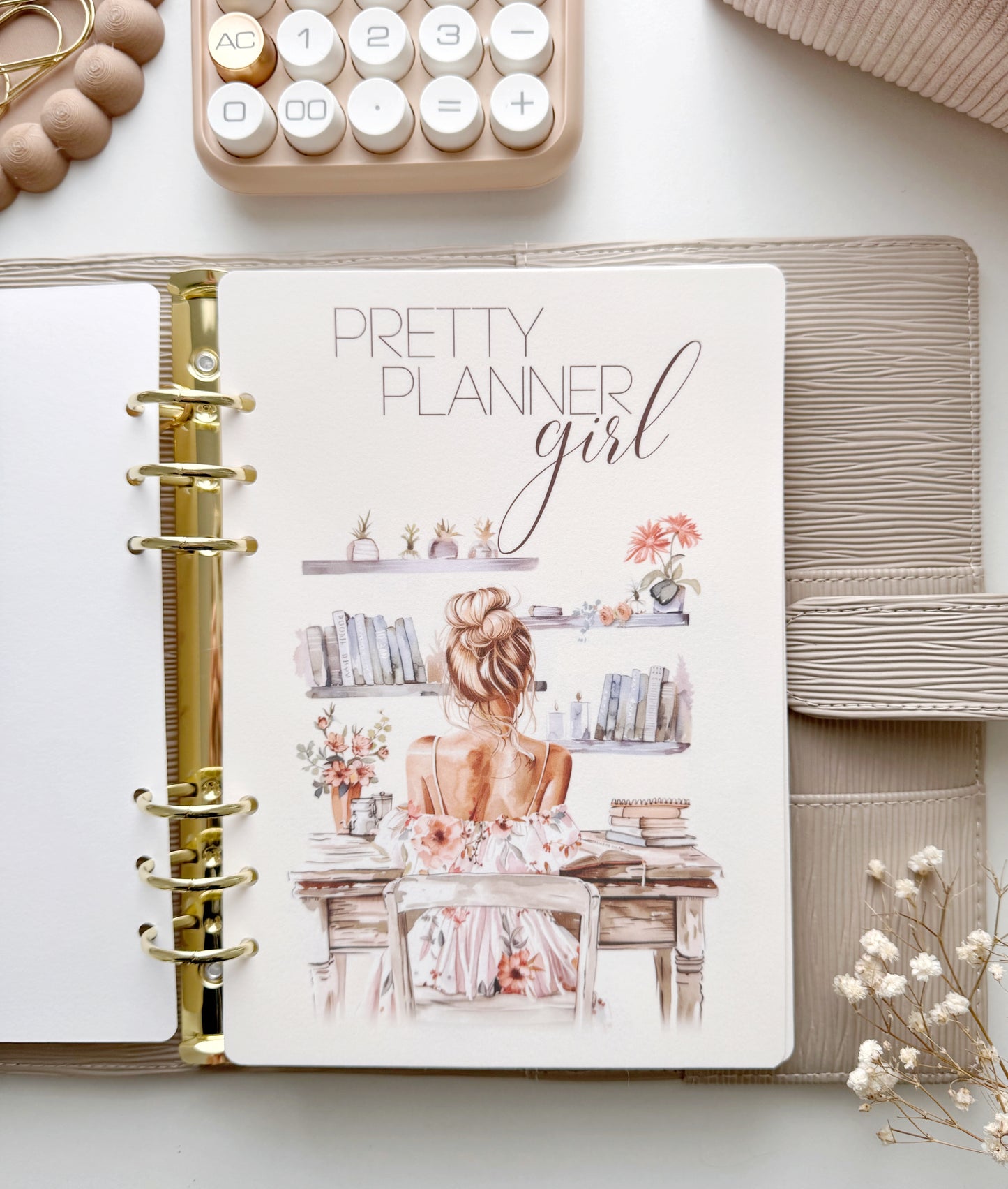 PRETTY PLANNER GIRL DASHBOARD