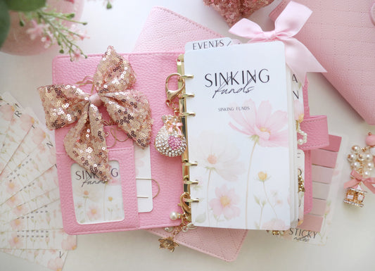 COMPLETE PACKAGE - PERFECLTY PINK SINKING FUNDS SETUP