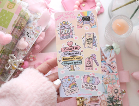 POSITIVE VIBES SAVINGS TRACKER