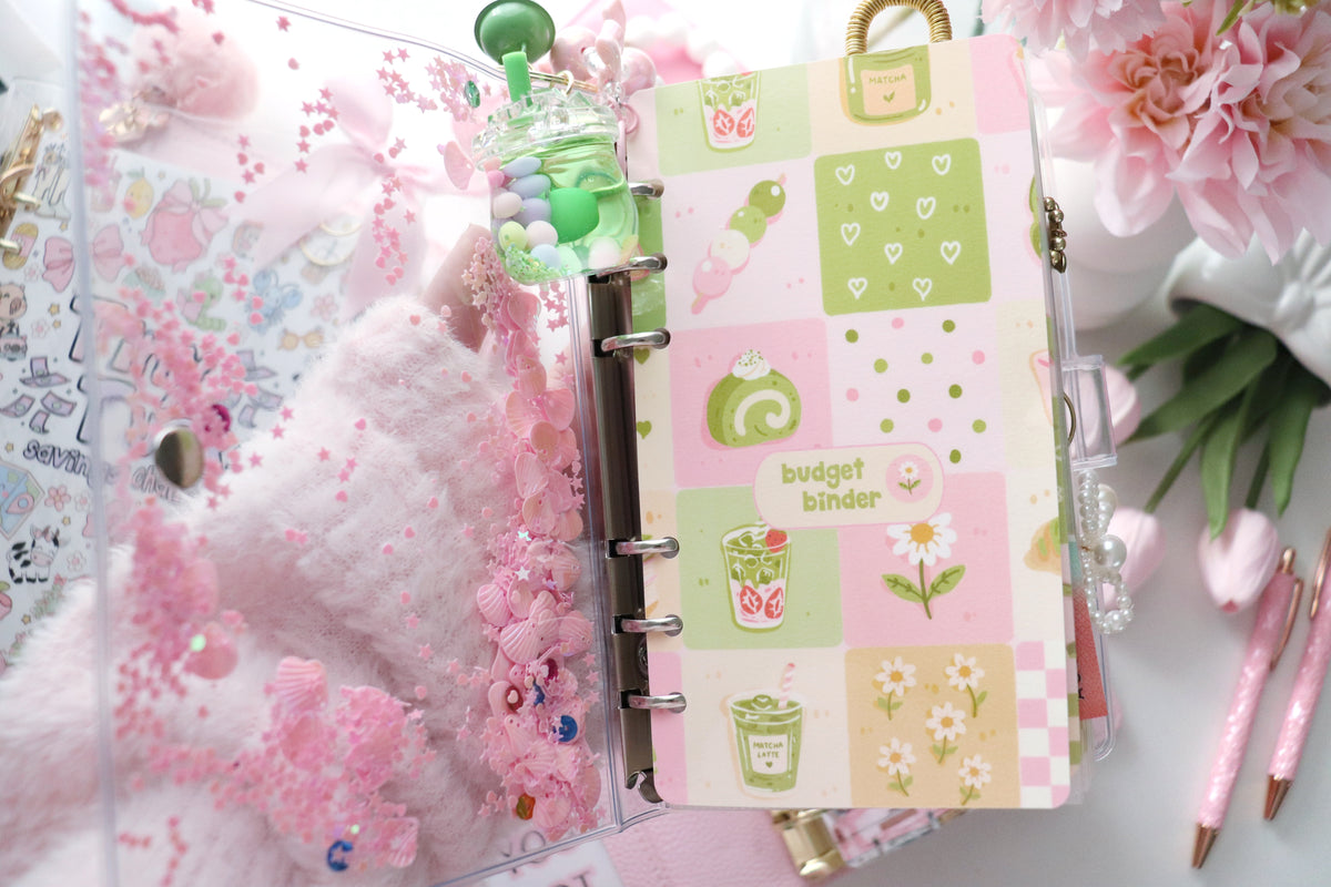 DASHBOARD & 6 CUSTOM ENVELOPES - MATCHA
