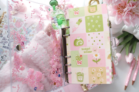 DASHBOARD & 6 CUSTOM ENVELOPES - MATCHA