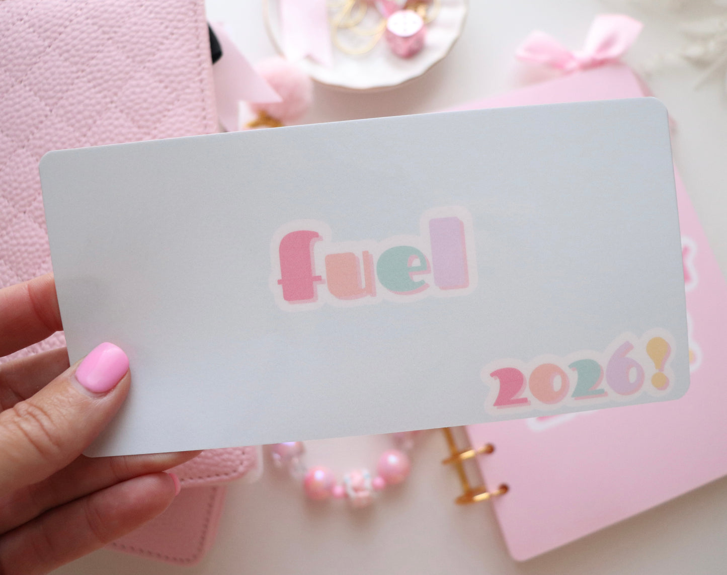 DASHBOARD & 6 CUSTOM ENVELOPES -  BRIGHT & BUBBLY