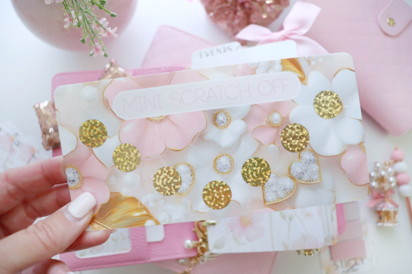 SCRATCH OFF - PETALS SAVING TRACKER