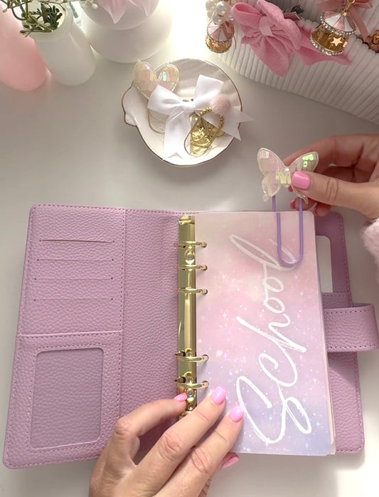DASHBOARD & 6 CUSTOM ENVELOPES - PASTEL HEARTS