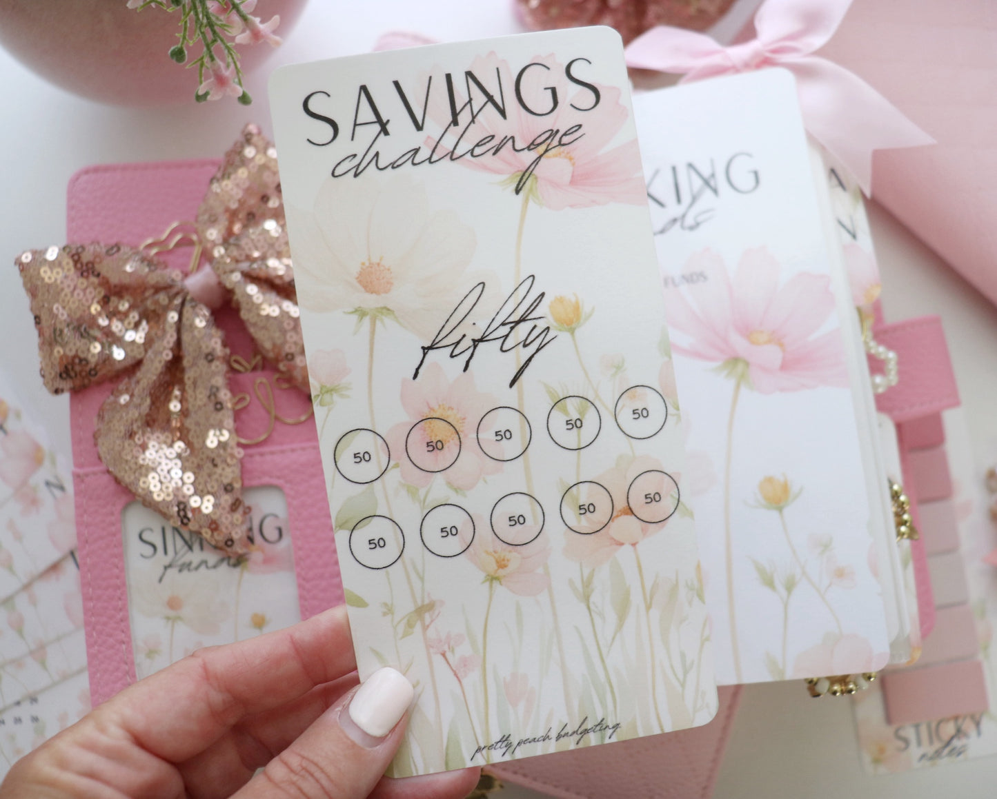 PERFECTLY PINK SAVE $2026 SAVINGS CHALLENGE