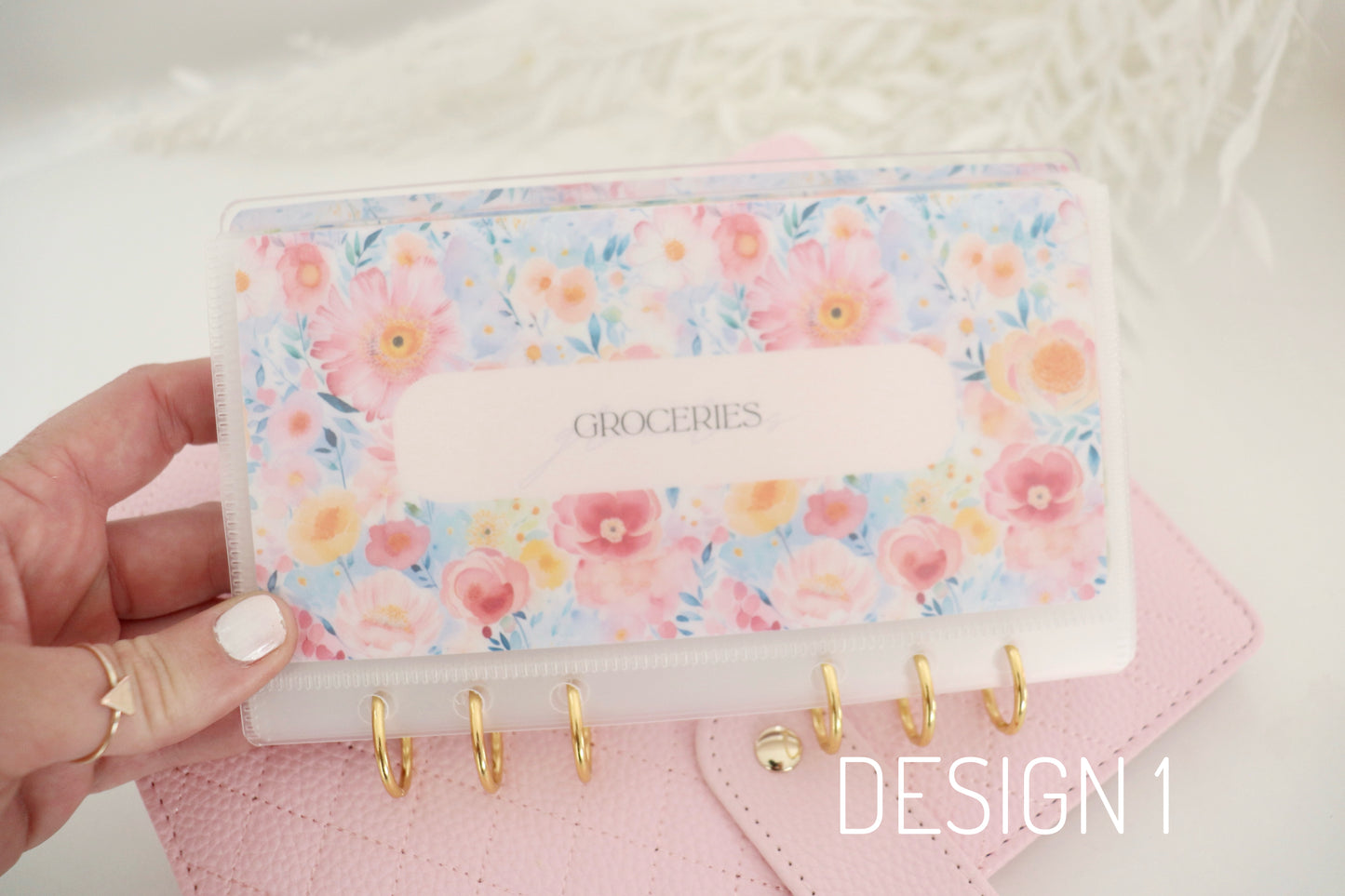 DASHBOARD & 6 CUSTOM ENVELOPES SPRING TIME DESIGN