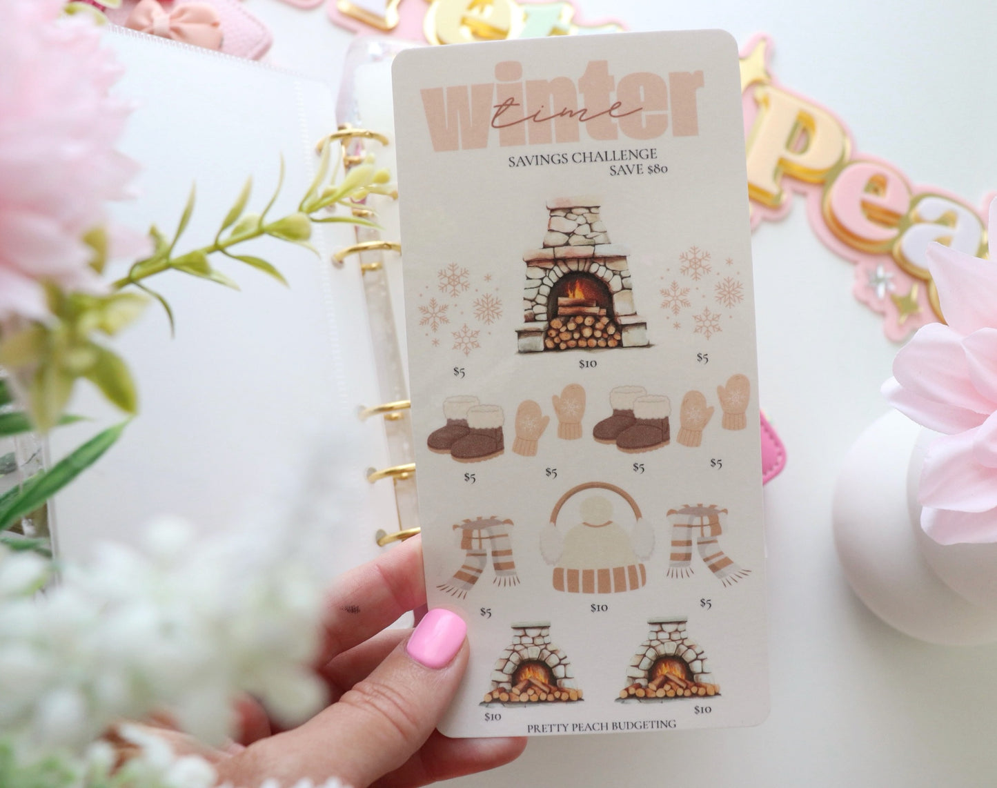 SEASONS SAVINGS TRACKER SET OF 4