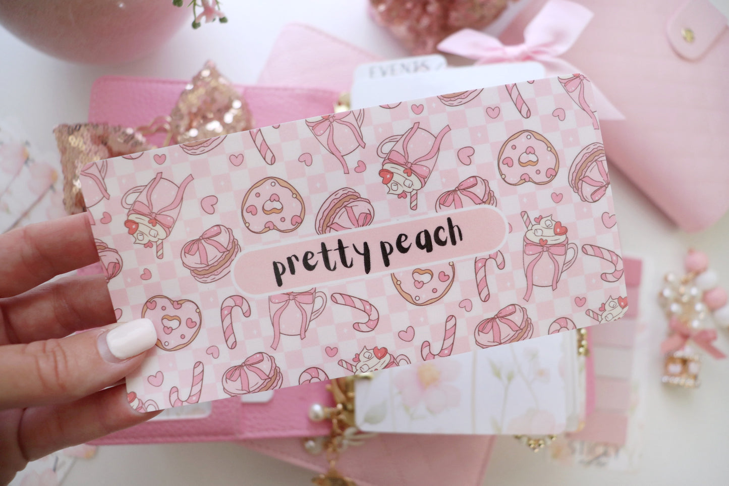 CASH ENVELOPES - NEW DESIGNS - CUSTOM SET x6  (INSERT & ENVELOPES)