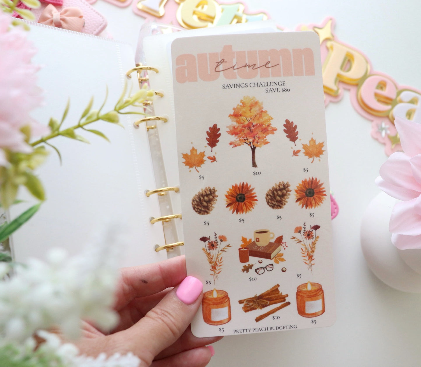 SEASONS SAVINGS TRACKER SET OF 4